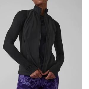 Not For SALE Athleta Evolve Fleece Vest Black size Large